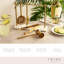 Bar Tool Set in Gold & Marble