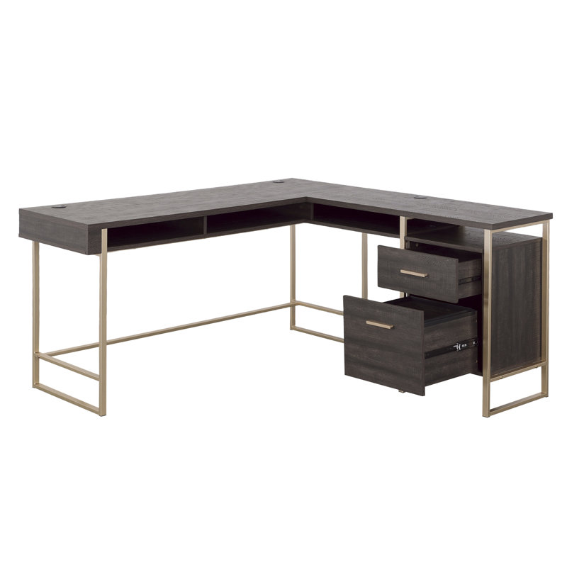 L-Shaped Executive Desk