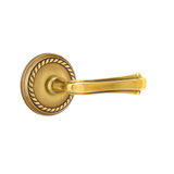 Wembley Flat Privacy (Bed & Bath) Door Lever with Round Rosette