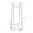 Ash Wood Coat Rack with Storage-112209524