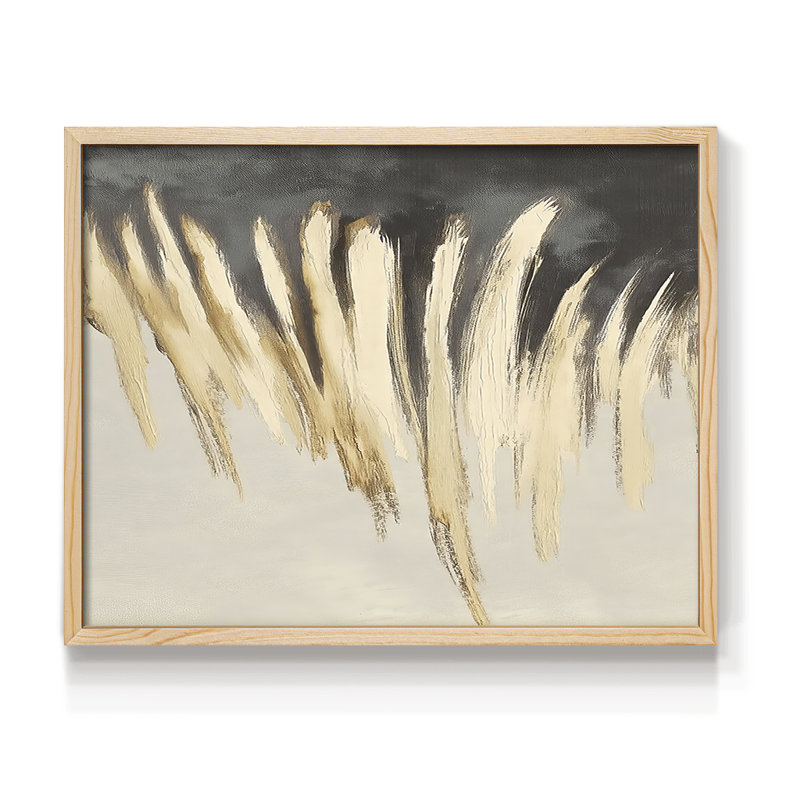 LANDSCAPES Series LXXIX -Framed Print - Restickable, 8" H x 10" W