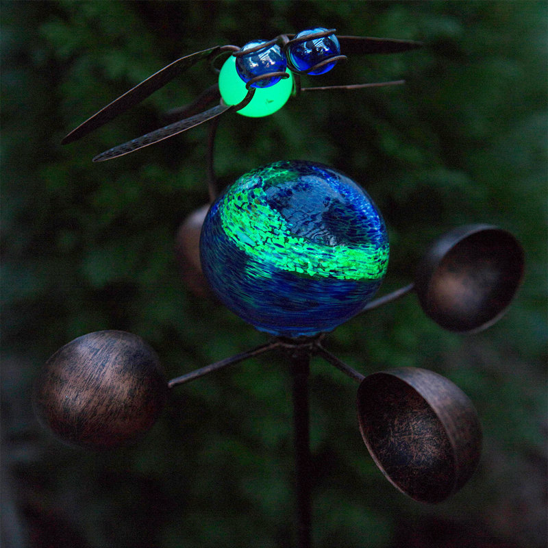 Piquet de jardin anémomètre Illuminarie