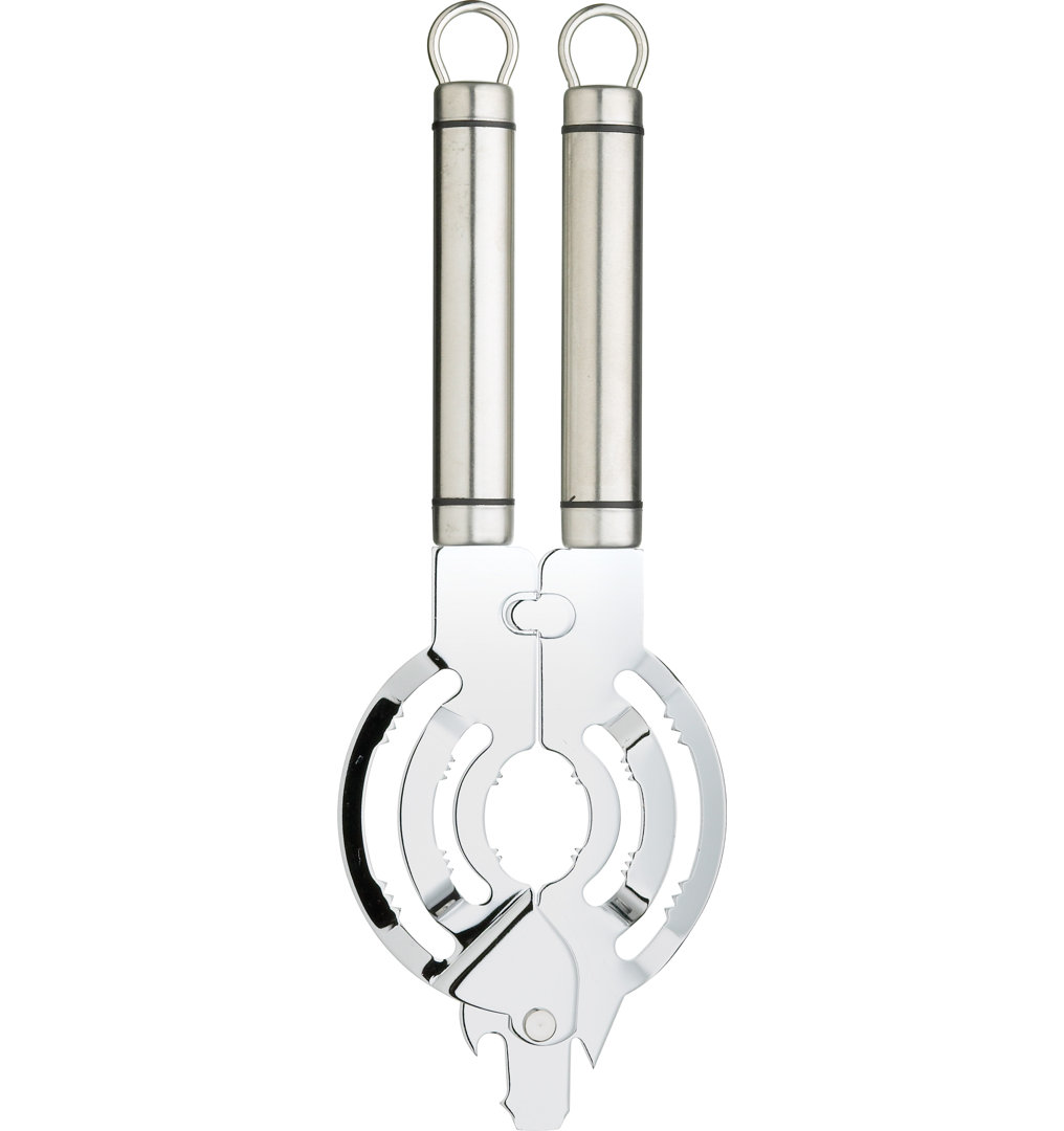Professional Short Oval Handled Jar  and  Bottle Opener
