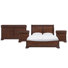 Picket House Furnishings Stark King 4PC Bedroom Set In Cherry
