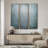 Concentric - 3 Piece Picture Frame Multi-Piece Image Print Set on Canvas