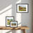 Black Picture Photo Frames with Mat 5 Pack,Hanging or tabletop-1632007504