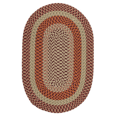Tapis oriental rouge tressé Gokmen