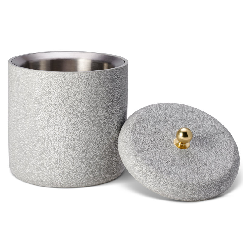 Seau à glace Shagreen, Colombe