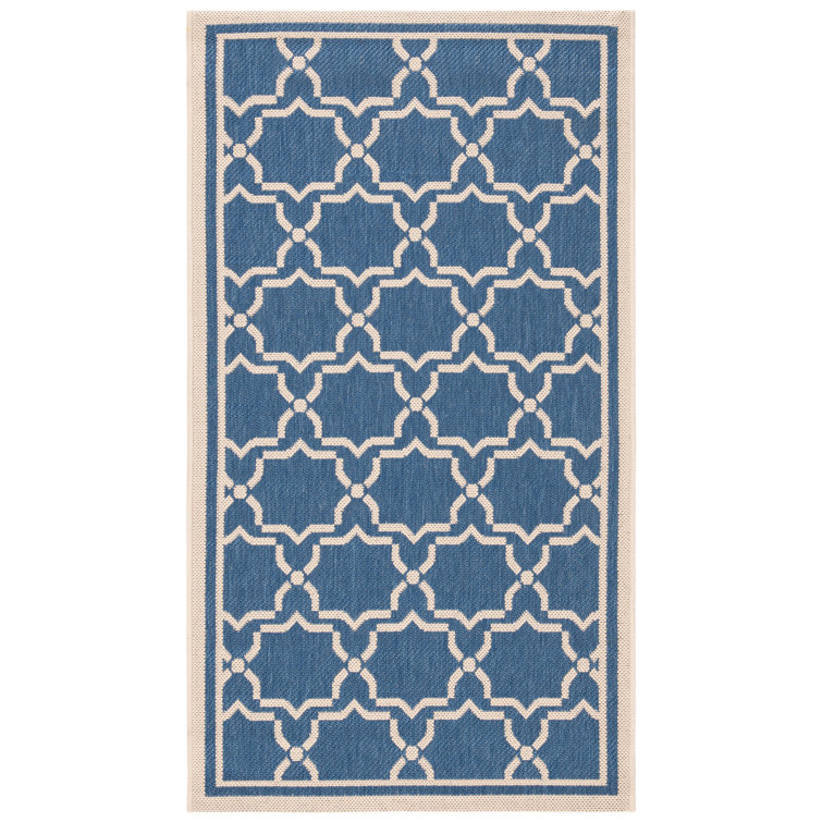 Dirks Performance Geometric Indoor/Outdoor Area Rug
