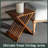 Denno 16" Solid Wood Rectangular Folding Picnic Table