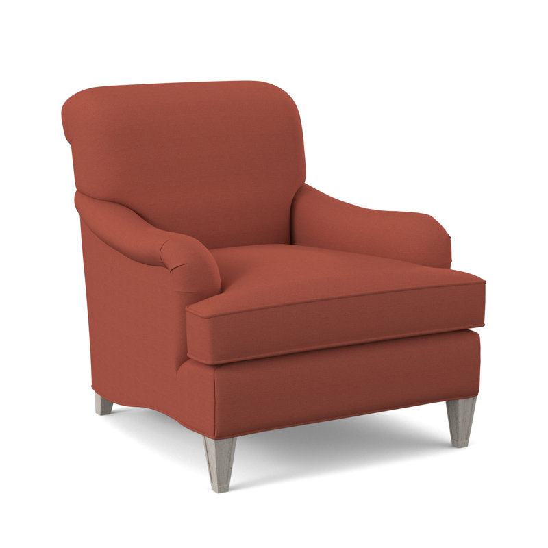 Bristol Upholstered Armchair, Bisque, Polly Snow