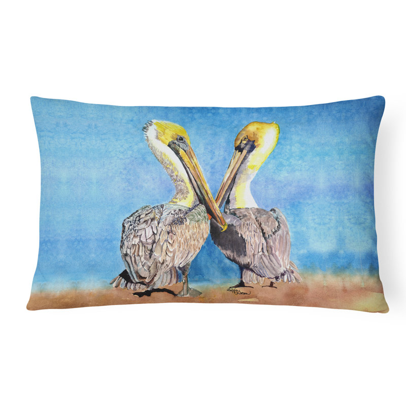 Pelican Indoor/Outdoor Throw Pillow