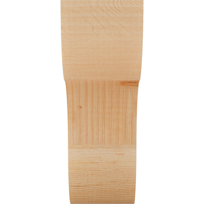 Corbeau Carmel, H 10 po x l 3,5 po x P 10 po, Sapin de Douglas, Lisse