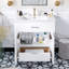 Meuble-lavabo 30 po avec comptoir en céramique-779033606