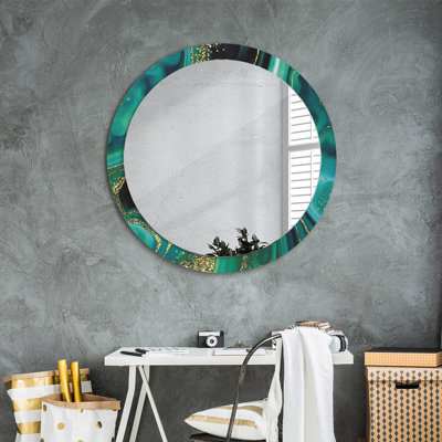 Huldar Glass Flat Wall Mirror