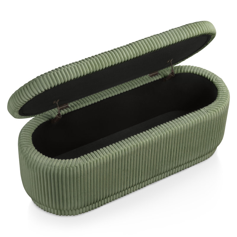 Buckler Storage Bench, Green