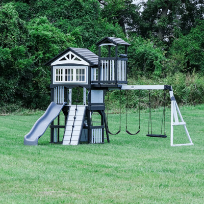 Backyard Discovery Whispering Point Swing Set Reviews Wayfair