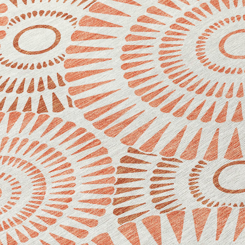 Tapis intérieur / extérieur rond 8 po