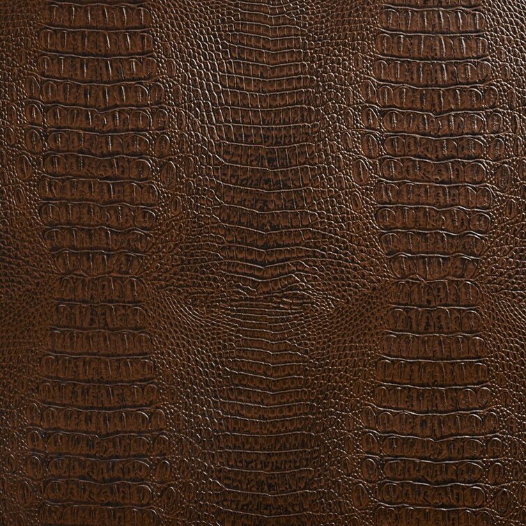 Vinyl Crocodile RED Fake Leather Upholstery Fabric by the Yard -  Canada