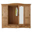 Caleta 5 Door Solid Wood Wardrobe-656648088