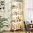 5-Tier Ironck Bookshelf with LED Lights, Touch & Remote Control, 3 Color Temperature-1883816559