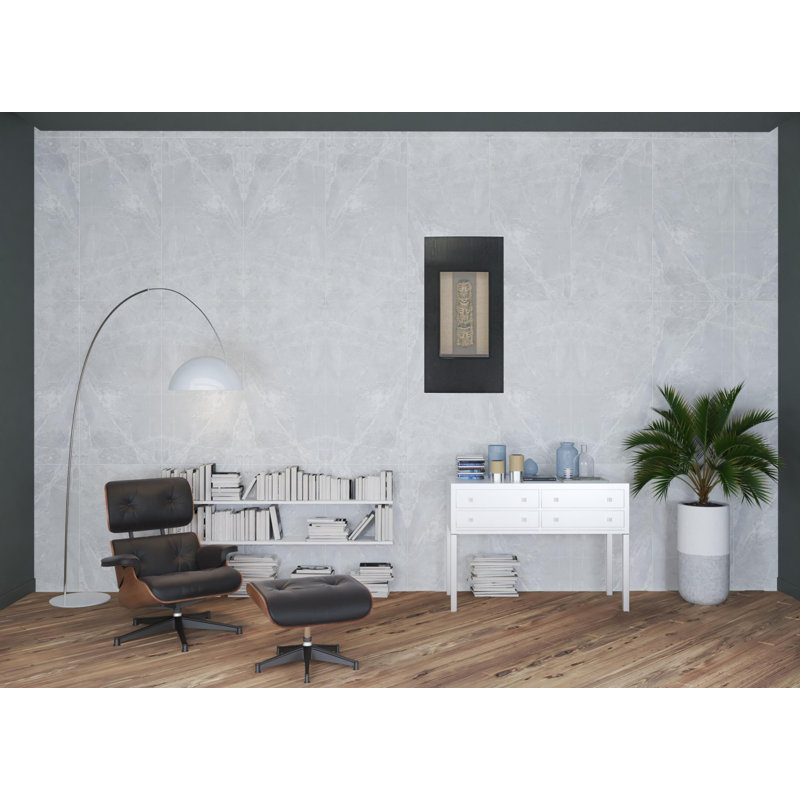 Art encadré en bois noir 40 "X 20"