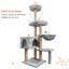 Amneris 145cm H Cat Tree