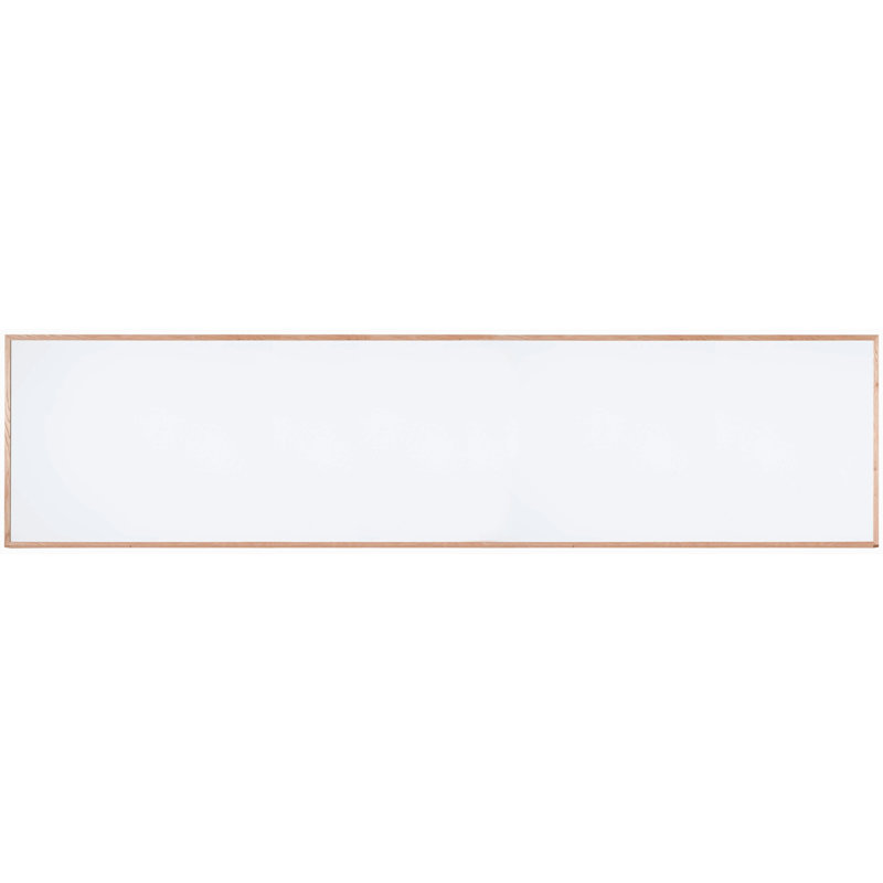 Wall Porcelain Magnetic Whiteboard, 2' H x 3' L