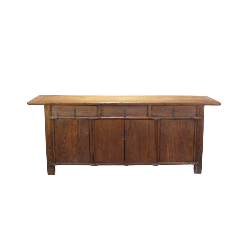19th Century Rustic Elm Buffet