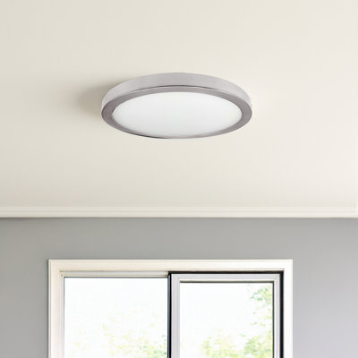 Plafonnier encastré rond 7,3 lumières DEL 10,3 watts 3000K, 1150 lumens