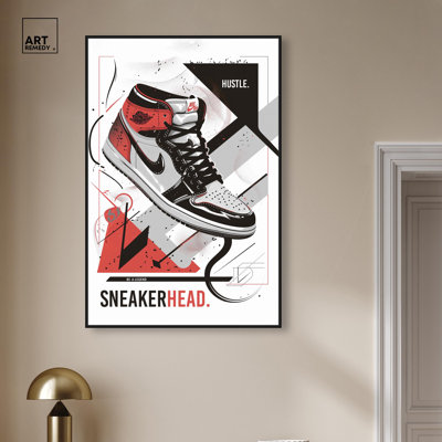 Stylish Sneakerhead Canvas Sneakerhead Posters by Art Remedy