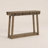 Chul 43.3" Traditional Console Table With Curved Edge Top-1670600185