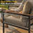  L-shaped Patio Sectional with Coffee Table-1121031124