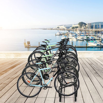 Kouerga Metal Freestanding Bike Rack