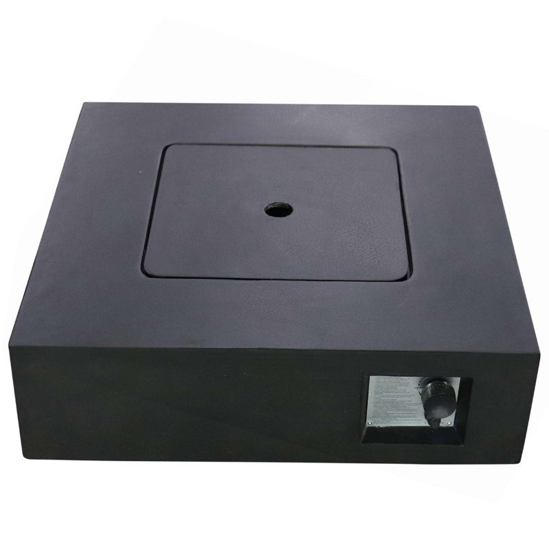 Fiber Reinforced Concrete Propane/Natural Gas Fire Pit Table