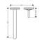 Uno Wall Mounted Standard Bathroom Faucet-20873399