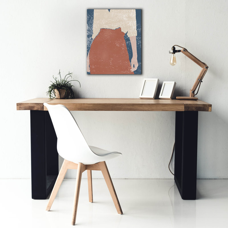 «Casual 4» par Moira Hershey, art mural sur toile, H 24 po x l 20 po x P 0,75 po