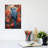 Parrot With Flowers by David Loblaw - Gallery-Wrapped Canvas Giclée on Canvas-1762261330-1762261359
