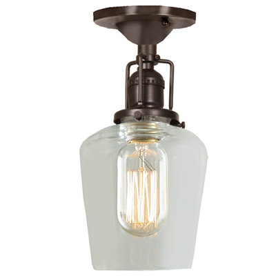 Shumway Glass Semi Flush Mount