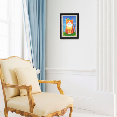 Cadre photo pour enfants, panneau de densité PS magnétique, ouverture frontale, support pour 50 dessins et illustrations, brun, idéal pour les loisirs créatifs, le dessin et les devoirs.