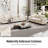 53.5" Comfy Cloud Couch Deep Seat Sofa Chair With Throw Pillow-1779721275