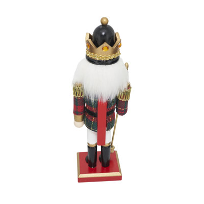 Regal Soldier Nutcracker with Traditional Holiday Elegance