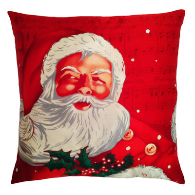 Holiday Elegance Buttons Down Throw Pillow