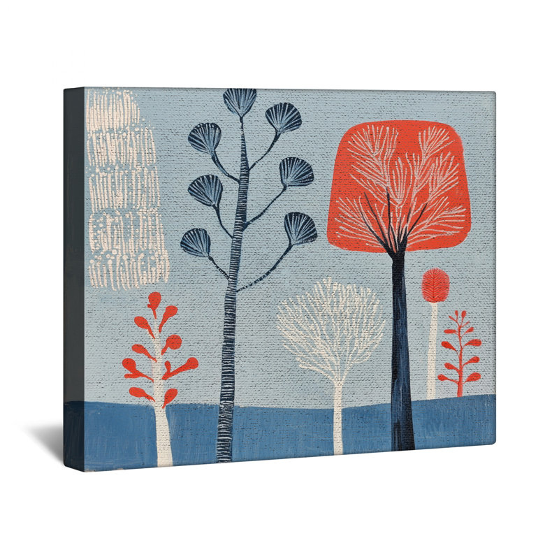 Toile tendue sur toile Trees - Décoration murale nature en plusieurs tailles, 20 po x 30 po
