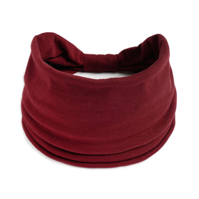 Backpack Pure Color Elastic Sports Hairband Wide Version Of Yoga Headband Antiperspirant Sweat Absorption Maca Faucet Headband Bag Waist Hairband
