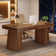 Wolbach 55 Inches Executive Desk with Double Trapezoid Base