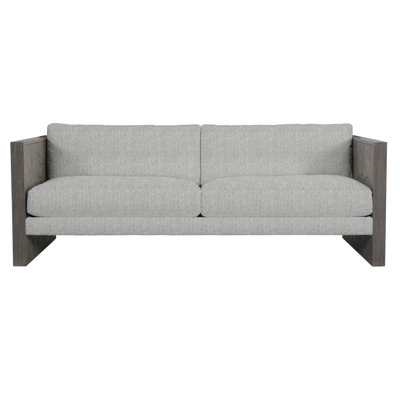 Madura 85.5" Wide Outdoor Teak Patio Sofa with Cushions