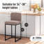 Ensemble de 4 tabourets de bar Chenille-114371030