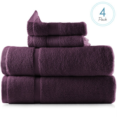 Danni-Leigh 4 Piece 100% Cotton Towel Set.