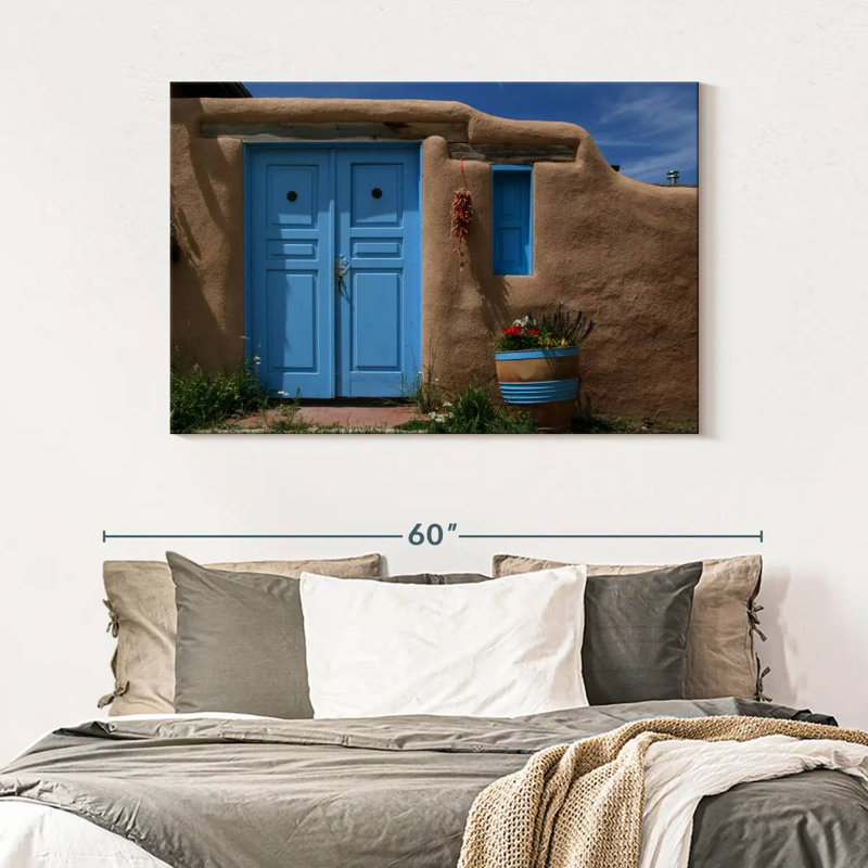 Lilie Blue Taos House, H 32 po x l 48 po